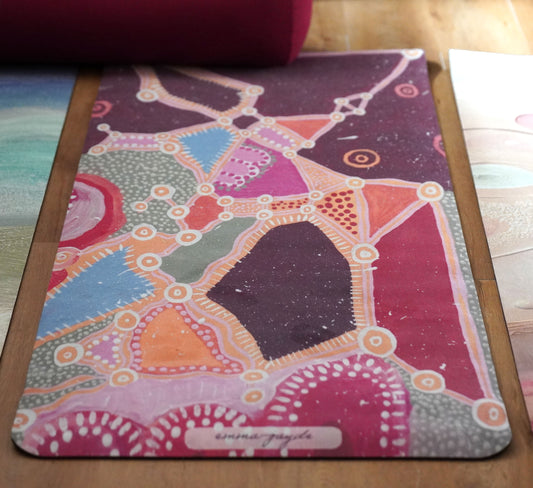 Song Lines Yoga Mat