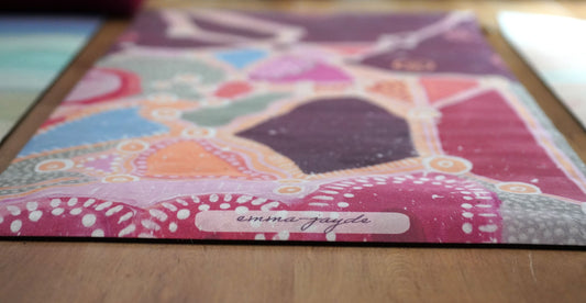 Song Lines Yoga Mat